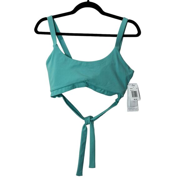 New L*Space Active Beau Top Sports Bra Evergreen Low Impact Women's Large NWT - Picture 2 of 8